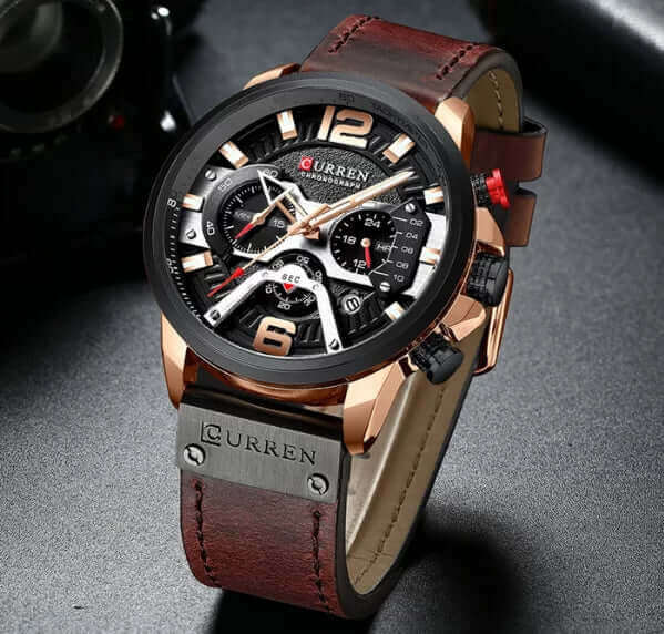 Curren Chono Edition 2022 Leather Watch