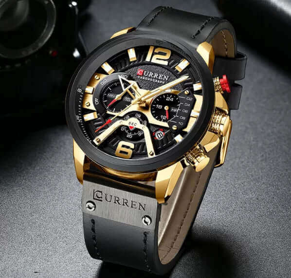 Curren Chono Edition 2022 Leather Watch