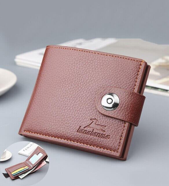 Retro Leather Wallet