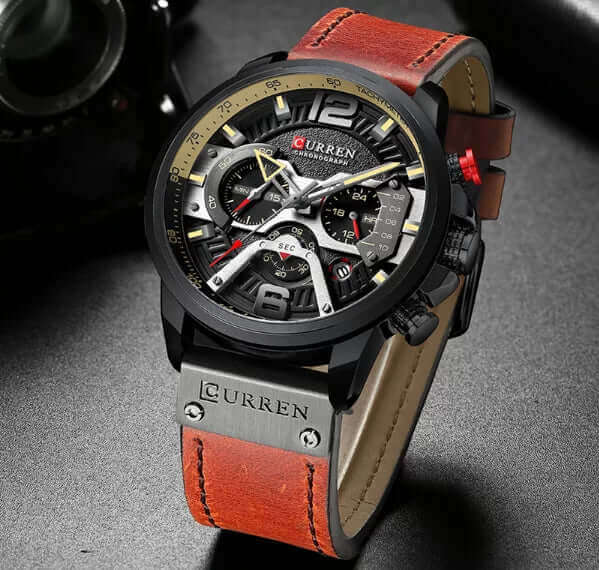 Curren Chono Edition 2022 Leather Watch