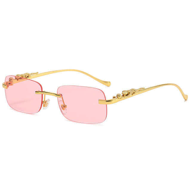 Lunettes vintage dorées