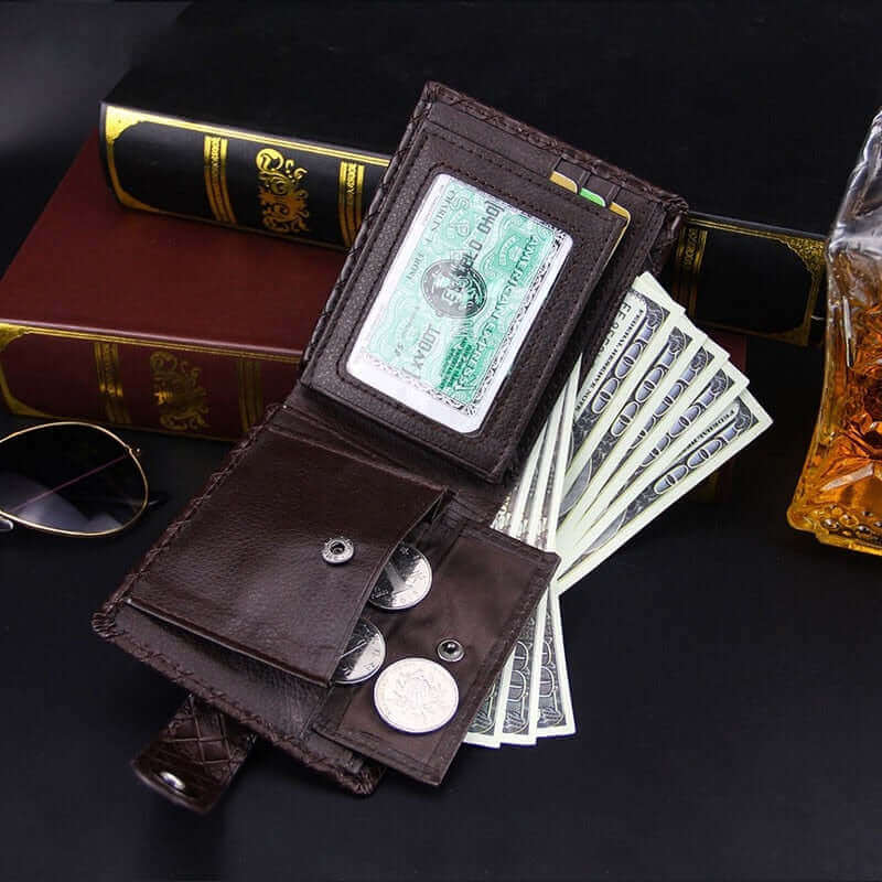 Retro Leather Wallet