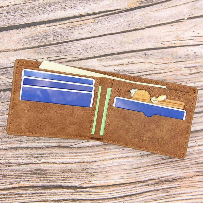 Men's wallet with purse
