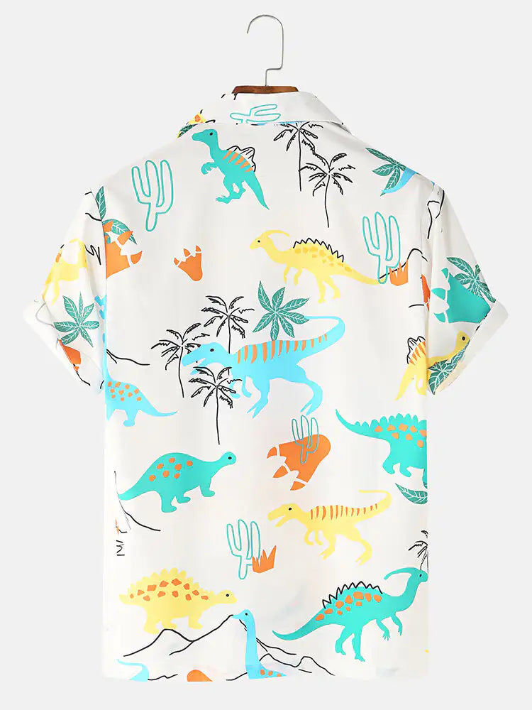 Camisa Cartoon Dinosaur