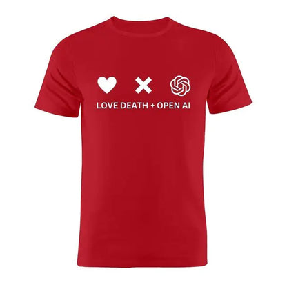 Camiseta OpenAI Love Death