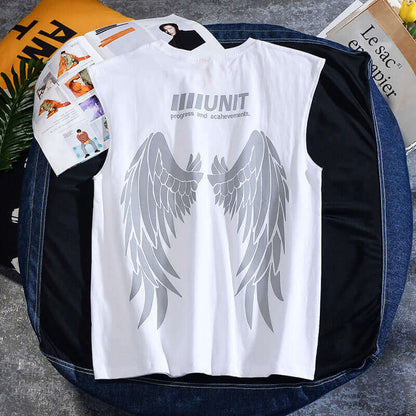 Camiseta Cut Off Angel Wings