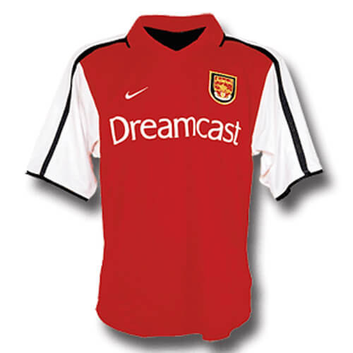 Camiseta Retro Arsenal 00/01