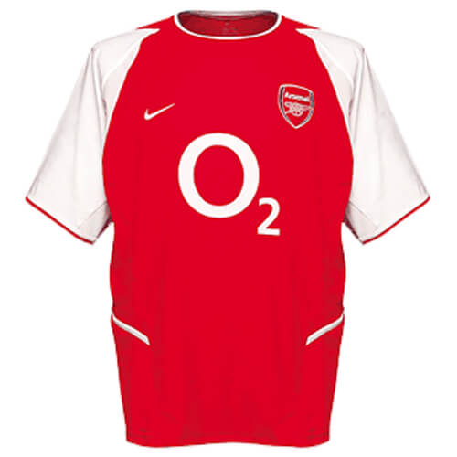 Camiseta Retro Arsenal 02/03