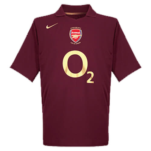 Camiseta Retro Arsenal 05/06