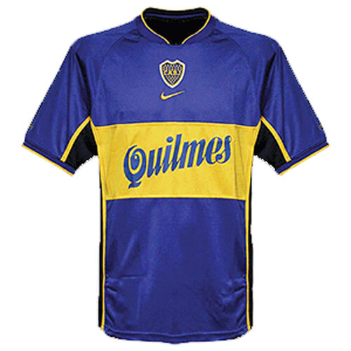 Camiseta Retro Boca Juniors 01/02