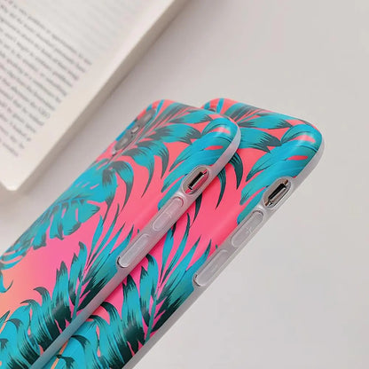 Funda Vintage Gradient Leaf