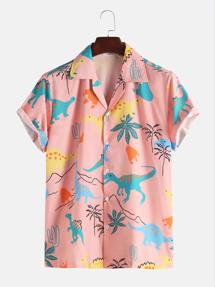 Camisa Cartoon Dinosaur