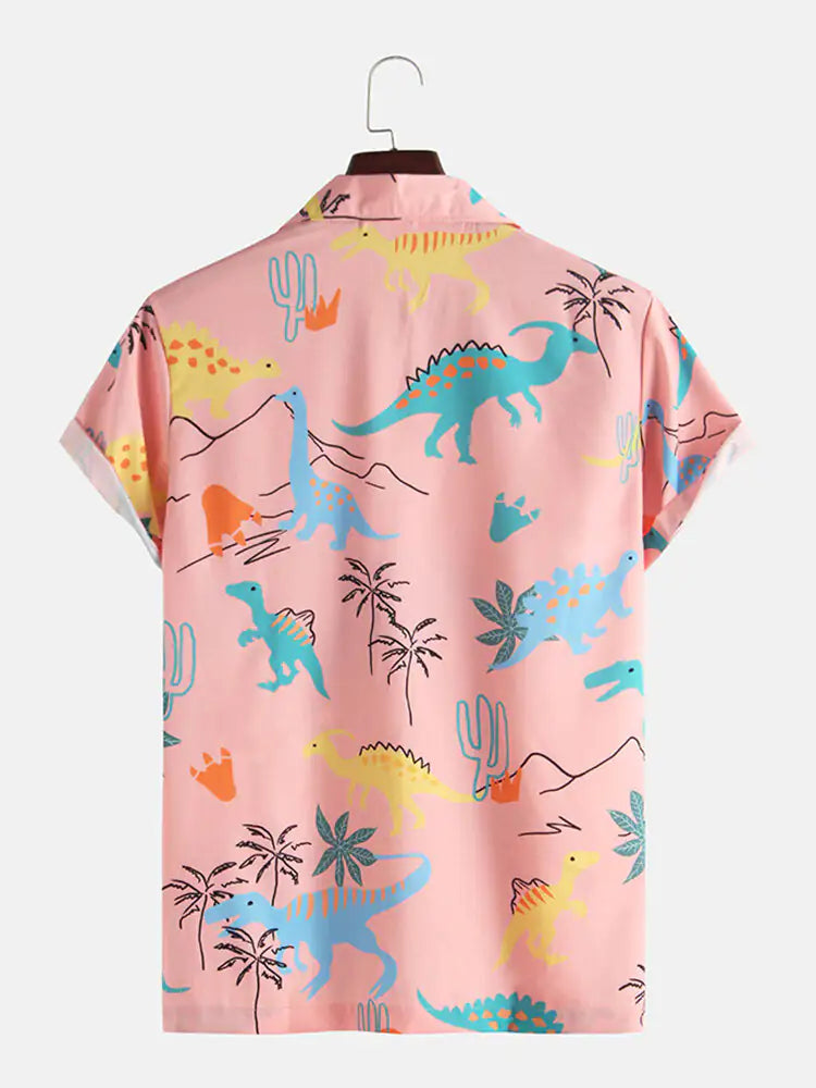 Camisa Cartoon Dinosaur