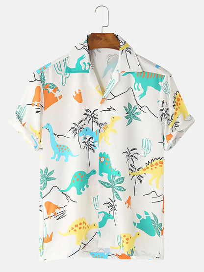 Camisa Cartoon Dinosaur