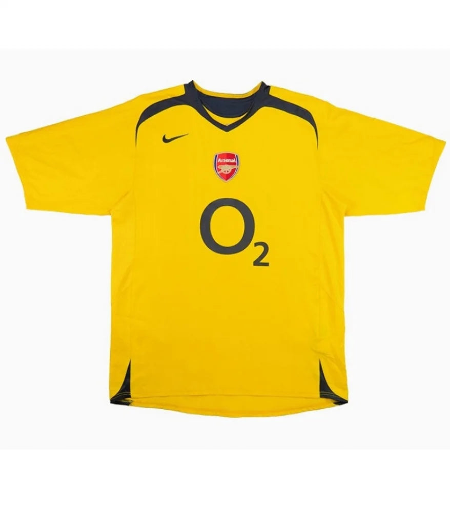 Camiseta retro Arsenal 05/06 2a equipación