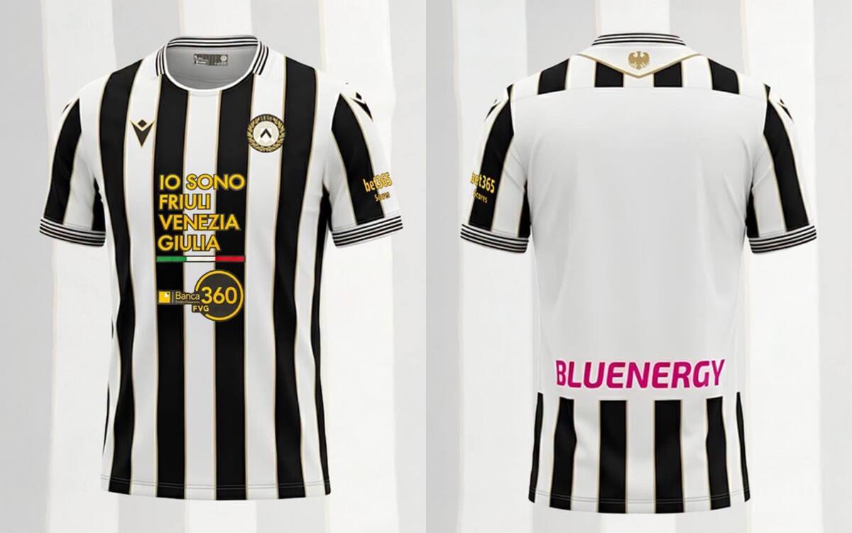 Camiseta Udinese 1a Equipacion 26/27 - detalle