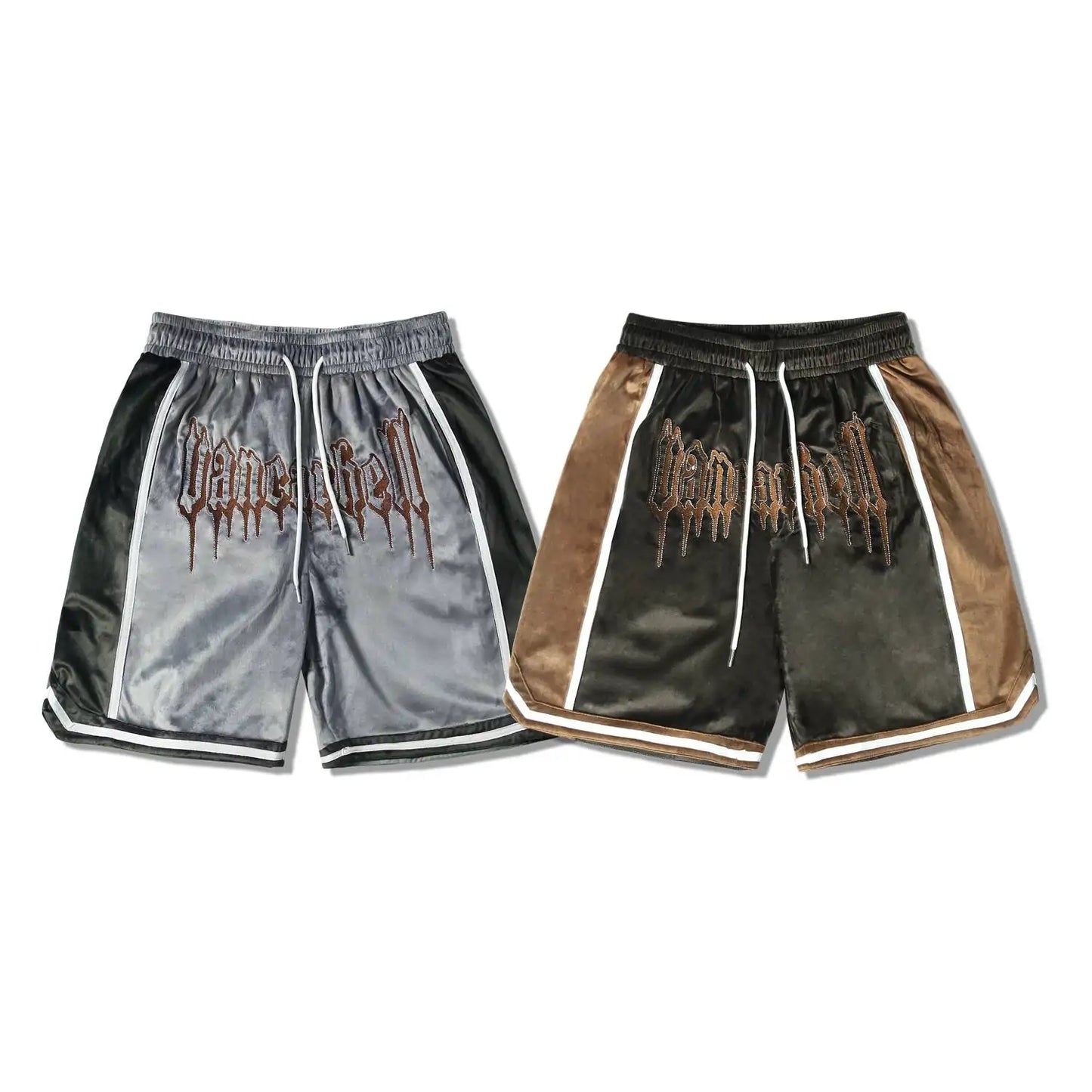 Hip Hop Velvet Shorts