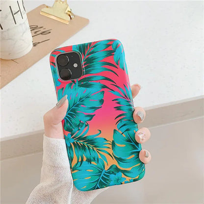 Funda Vintage Gradient Leaf