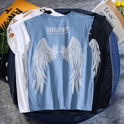 Camiseta Cut Off Angel Wings